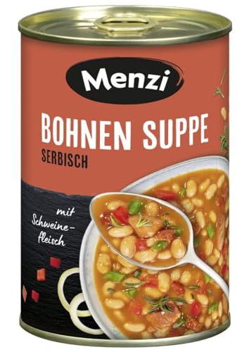 Serbische Bohnensuppe von MENZI, 400ml von MENZI