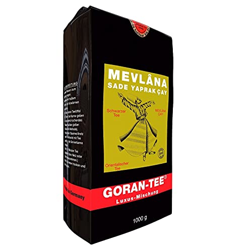 Mevlana Tee, Tea, Çay CEYLON Tee GORAN Tee 1 kg 5 Stück 5 x 1 kg von MEVLANA SADE YAPRAK CAY GORAN-TEE Luxus-Mischung