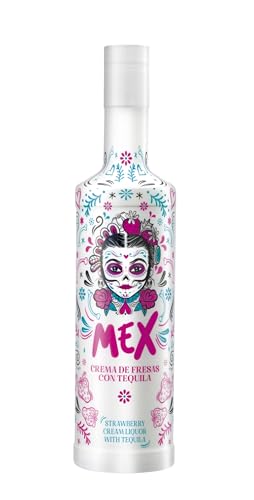 Erdbeeren-Tequila Likör"Mex" 0,7 Liter 17% Alc. Vol. von MEX