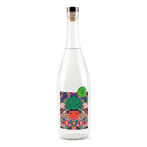 Mezcal Amarás | Verde Momento | 700 ml | Ausgewogene Süße und rauchige Noten | Nachhaltig hergestellt | Perfekt für anspruchsvolle Cocktails von MEZCAL AMARAS