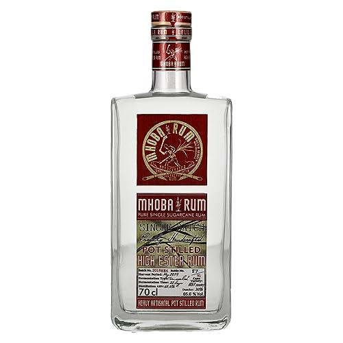 Mhoba Rum Pot Stilled HIGH ESTER Rum 65,6% Vol. 0,7l von MHOBA Rum