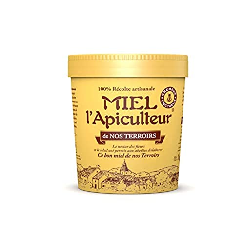 MIEL L'Apiculteur Lâ € ™ Honig Imker De France Cra © Meux Glatte Maxi-Format 1 kg von MIEL L'Apiculteur