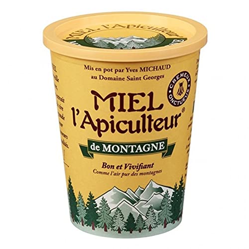 MIEL L'Apiculteur Lâ € ™ Honig Imker von Gut und belebenden Berg Cra © Meux Glatten 500G (Satz 4) von MIEL L'Apiculteur