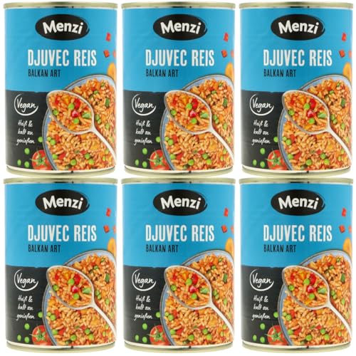 6x400g Djuvec Reis von Menzi + Gratis Teigschaber von MIGASE von MIGASE