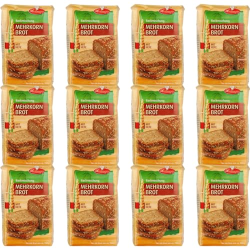 Küchenmeister Backmischung für Mehrkorn Brot 12x500g von MIGASE