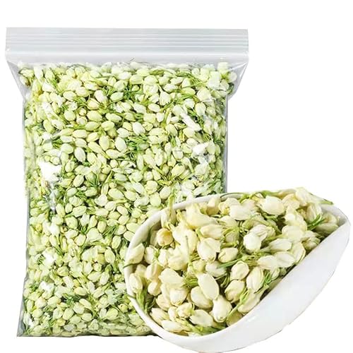 Jasmin Blume Tee 100g Getrocknete Premium Jasmin Knospen Tee-Jasmin Kräuter Lose Leaf Tee von MIHUNTANG