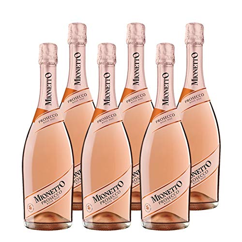 Mionetto Prosecco Rosé DOC Millesimato Extra Dry (6 x 0,75 l) von MIONETTO