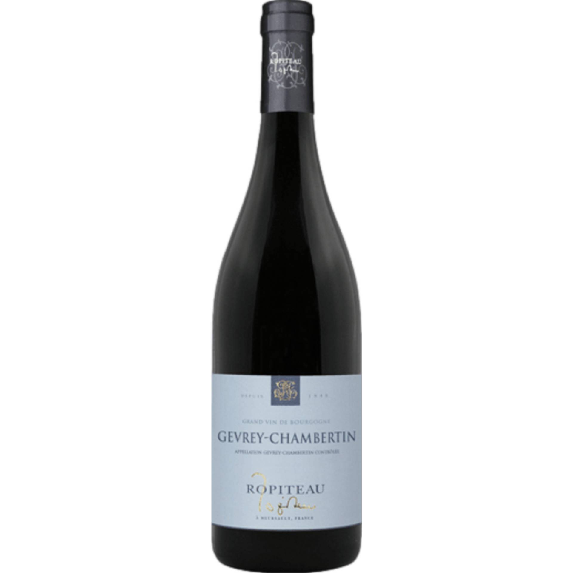 Ropiteau Frères Gevrey-Chambertin, Gevrey-Chambertin AOP, Burgund, 2021, Rotwein von MIS EN BOUTEILLE À QUINCIÉ PAR ROPITEAU FRÈRES, COUR DES HOSPICES, MEURSAULT, FRANCE