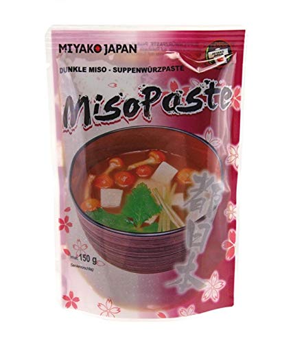 Miso Suppenpaste dunkel, 150g von MIYAKO JAPAN