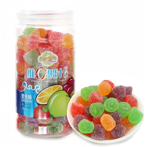 MKSDDF-180g Gummibärchen Saure Süßigkeiten Fruchtgummis Saure Gummibärchen Sour Candy Fruchtgummis Verschiedene Kandierte Fruchtbonbons-Geschmacksrichtungen (Gemischte Geschmacksrichtungen) von MKSDDF