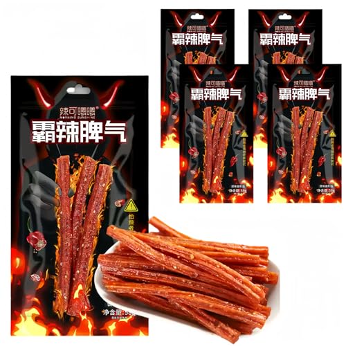 MKSDDF-58g*4er Pack Latiao Klassische Chinesische Snacks Latio, Würzige Streifen, Würzige Streifen-Kombination – Lässige Snacks – Büro-Snacks – Verschiedene Kombinationen (A-Stil) von MKSDDF