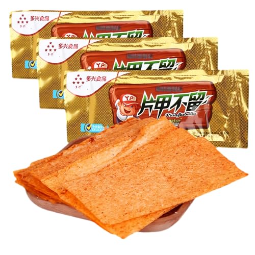 MKSDDF Latiao Latioa Chinesische Snacks Asiatische Snacks Würzige Nudelsnacks Würzige Scheiben Chinesische würzige Streifen 16 g x 5 Packungen von MKSDDF