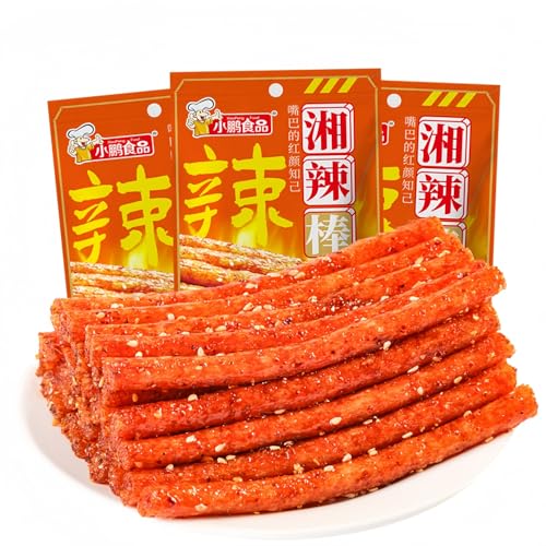 MKSDDF Latiao Latioa Latios 96 g würziger Stick würzige Streifen Latiao chinesische würzige Streifen Verlangen nach Snacks Traditionelles Handwerk von MKSDDF