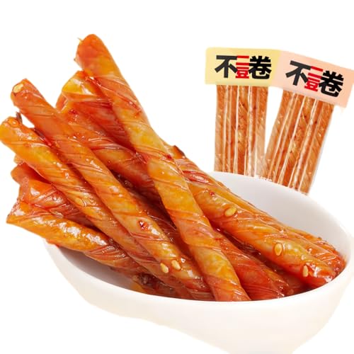 MKSDDF-Latiao latioa Würzige Tofu-Rollen, würzige Snacks, chinesische Snacks, asiatische Snacks, 20g*10 Packungen (Soßengeschmack) von MKSDDF