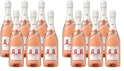 MM Extra Sekt Rosé Trocken (6 x 0.75l) (Packung mit 2) von MM Extra