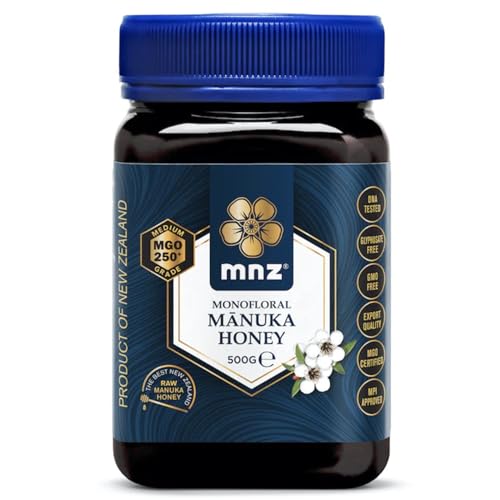 MGO 250+ 500 g roher Manuka-Honig Monoflora von MNZ