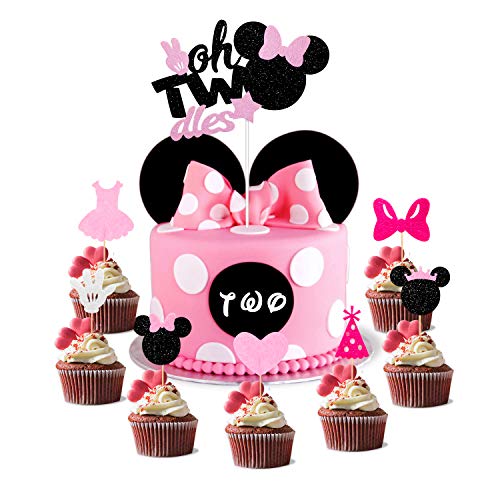 Minnie Tortenaufsatz & Cupcake Topper von MOAXMOA