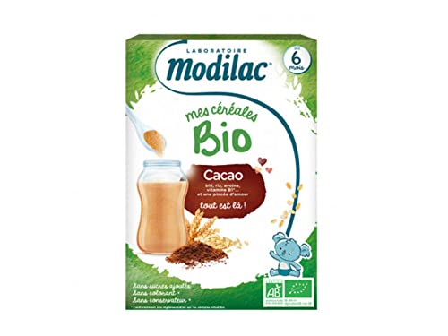 Mes céréales bio dès 6 mois cacao 250g von MODILAC