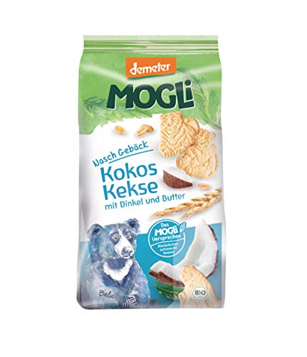 MOGLi Bio Demeter Kokos Dinkel Kekse 7er Pack (7x 125 g) von MOGLi