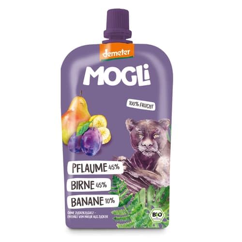 Mogli Demeter Pflaume Birne Quetschie (0.12 kg) von MOGLi