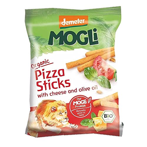 Snack mit Pizzageschmack mit Käse und Olivenöl BIO 75 g - Mogli von MOGLi