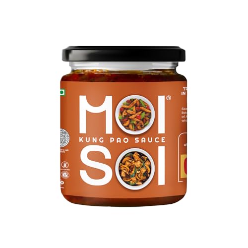 MOI SOI Kung Pao Sauce Spread-Stir Fry Cooking Sauce Asian Sauce | Just Toss with Rice, Noodle, Tofu, Paneer, Vegetables & Meat, 175 gm von MOI SOI