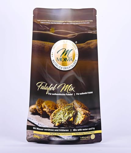 MOIMA Falafel-Mix authentisch und lecker, einfach und schnell, ballaststoffreich, proteinreich, vegan, 5-6 Portionen von MOIMA