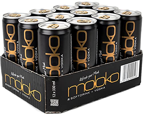 Moloko Vodka 10% DPG, 12er Pack, EINWEG, (12 x 330ml) von Moloko