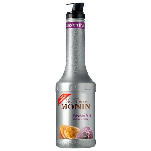 Monin Fruchtpüreemix - Passionsfrucht, gezuckert, mit Ausgießer, 1 l von MONIN