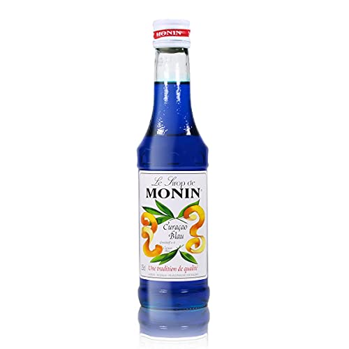 MONIN Le Sirop de Curaçao Blau Sirup, 250 ml von MONIN