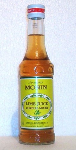 MONIN Lime Juice - Bar Mixer Sirup, 250 ml von MONIN