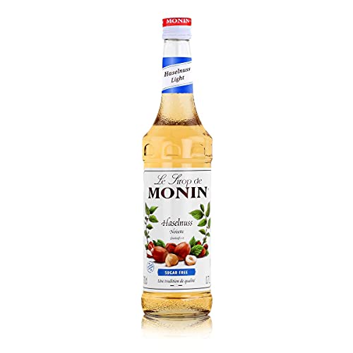 MONIN Sirup Haselnuss Light zuckerfrei, 700 ml von MONIN