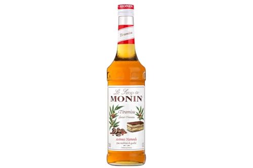 MONIN Premium Tiramisu Sirup 700ml für Kaffee, Backen und Cocktails Veganfreundlich, Allergenfrei, 100% natürliche Aromen und Farbstoffe von MONIN