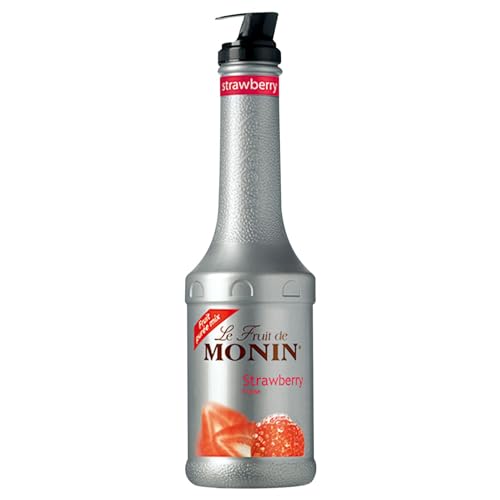 Monin FruchtPüree Mix Strawberry (Erdbeere) (1 x 1,0l) von MONIN