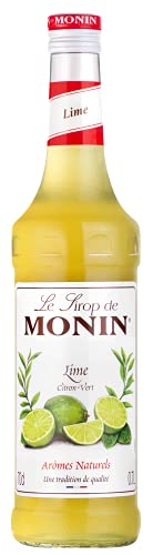 Monin Limettensirup 70 cl Flasche – Limettensirup Aroma für Cocktails von MONIN