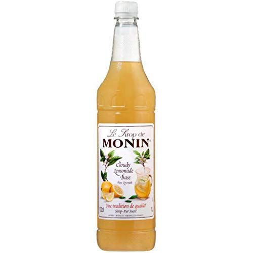 Monin Sirup (Zitronen-) Limonadenbasis (1 x 1,0l) in der PET-Flasche von MONIN