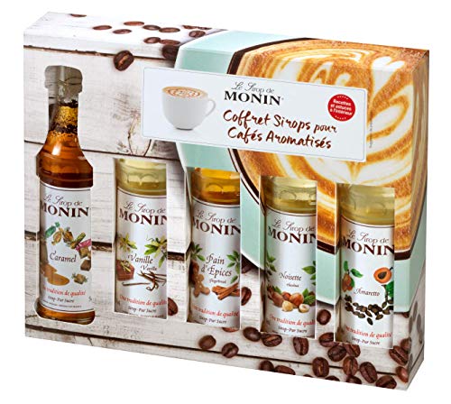 Monin Coffee Syrup Set 5x5cl von MONIN