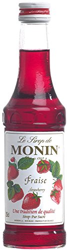 Monin Erdbeere / Fraise Sirup, 250 ml Flasche von MONIN