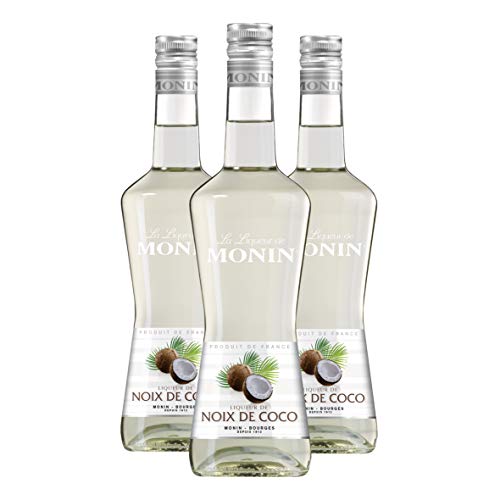 Monin Noix de Coco Kokosnuss Lik?r, 3er Pack von MONIN