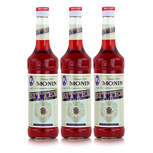 Monin Sirup Bitter Apéritif 0,7L 3er Pack von MONIN