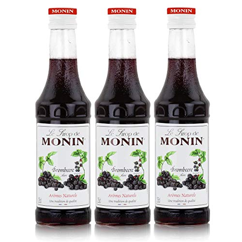 Monin Sirup Brombeere, 0,25 L 3er Pack von MONIN