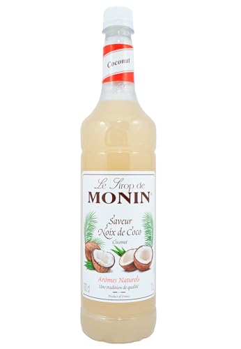 Monin Sirup Cocos, 1,0L PET | 3er Pack (3 x 1,0L) von MONIN