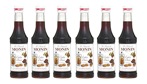 Monin Sirup Cookie Choco, 0,25L 6er Pack von MONIN