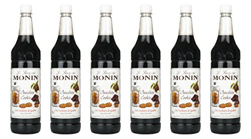 Monin Sirup Cookie Choco, 1,0L PET 6er Pack von MONIN