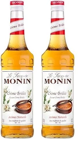 Monin Sirup Créme Brûlée, 0,7 Liter (Packung mit 2) von MONIN