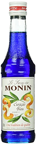 Monin Sirup Curacao - Blau, 6er Pack (6 x 250 ml) von MONIN