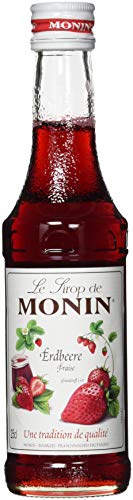 Monin Sirup Erdbeere, 3er Pack (3 x 250 ml) von MONIN