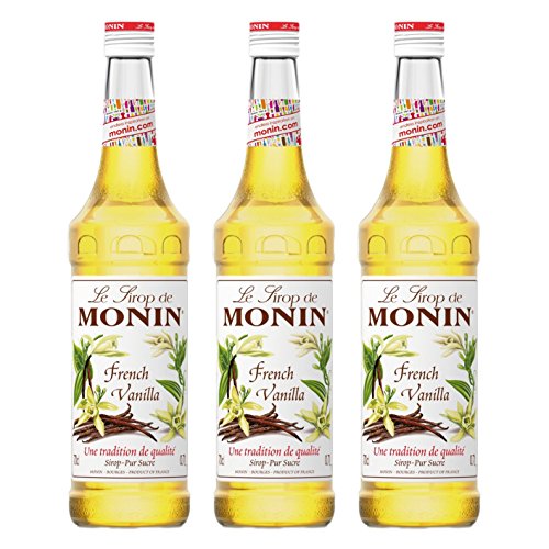 Monin Sirup French Vanilla, 0,7L 3er Pack von MONIN