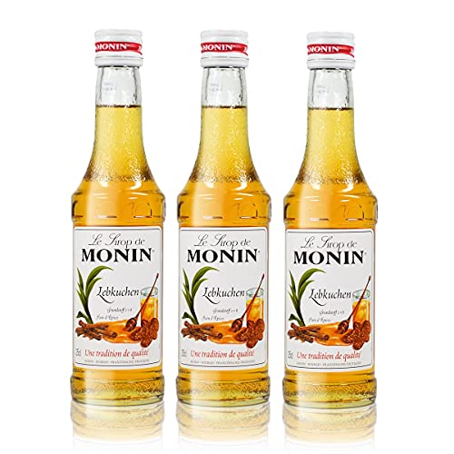 Monin Sirup Lebkuchen, 0,25L 3er Pack von MONIN