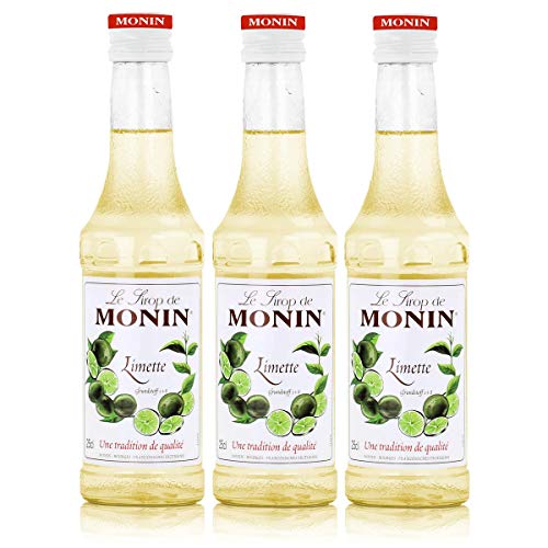 Monin Sirup Limette, 0,25L 3er Pack von MONIN